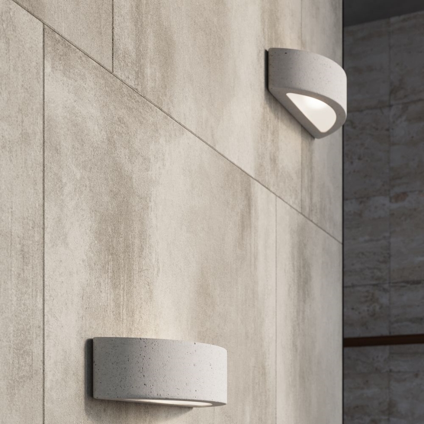 Vägglampa  ATENA 1xE27/60W/230V konkret