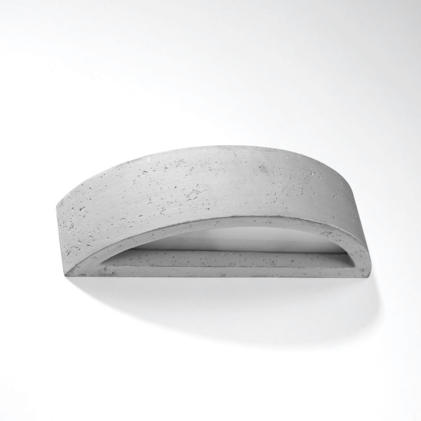 Vägglampa  ATENA 1xE27/60W/230V konkret