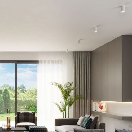 Spotlight LAGOS 1xGU10/10W/230V 10 cm vit