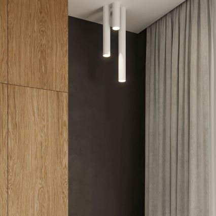 Spotlight LAGOS 1xGU10/10W/230V 10 cm vit