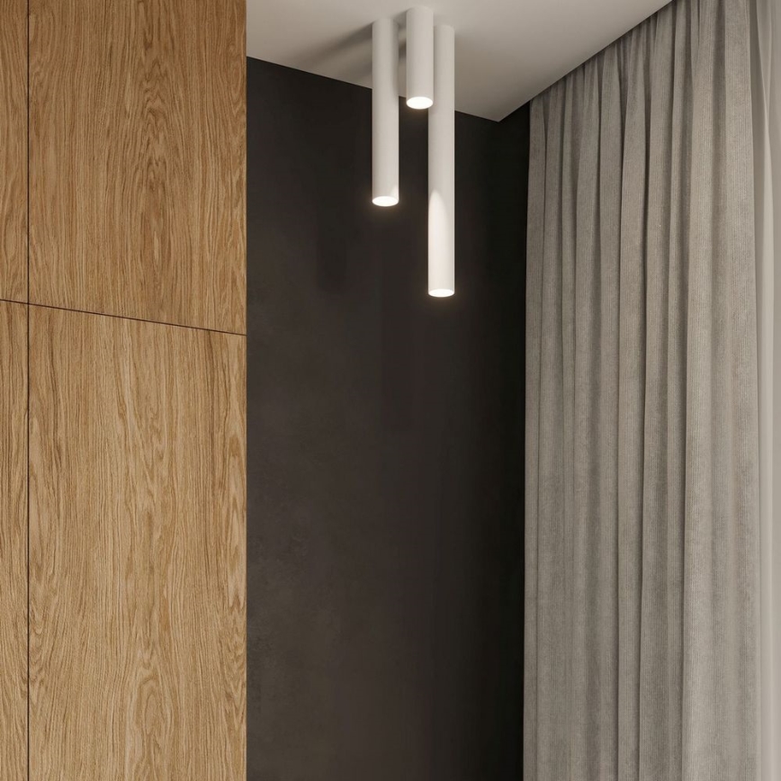 Spotlight LAGOS 1xGU10/10W/230V 10 cm vit