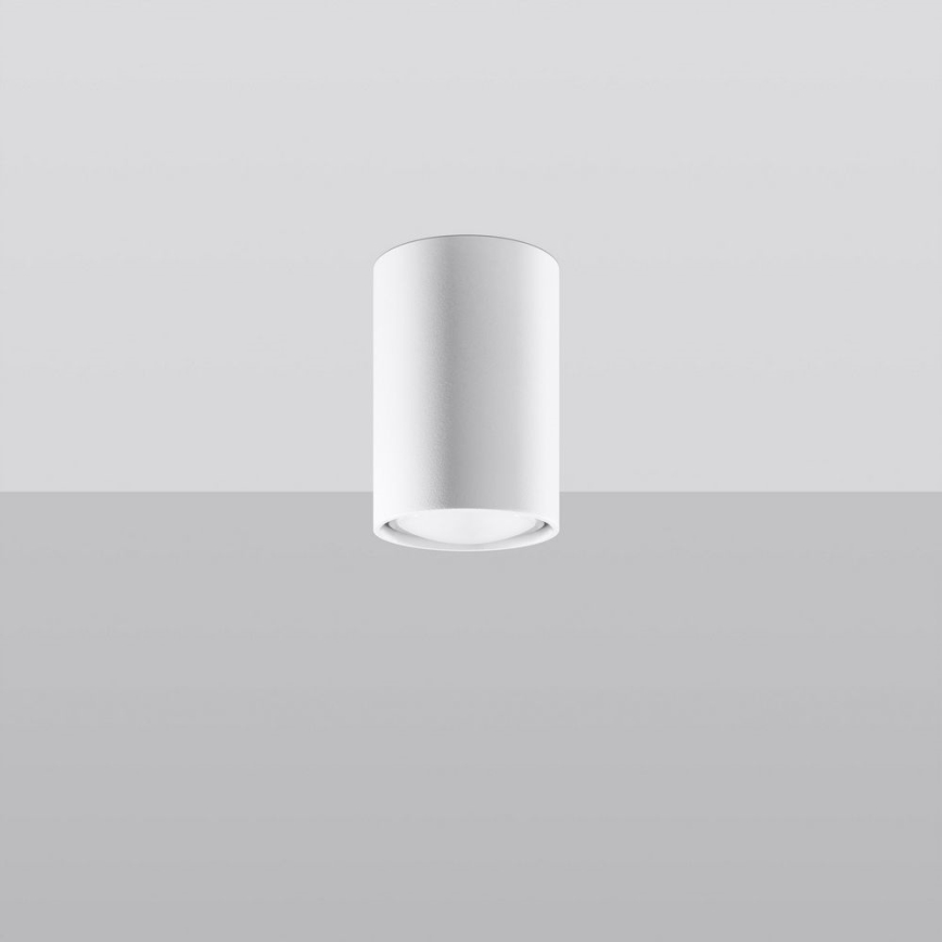 Spotlight LAGOS 1xGU10/10W/230V 10 cm vit