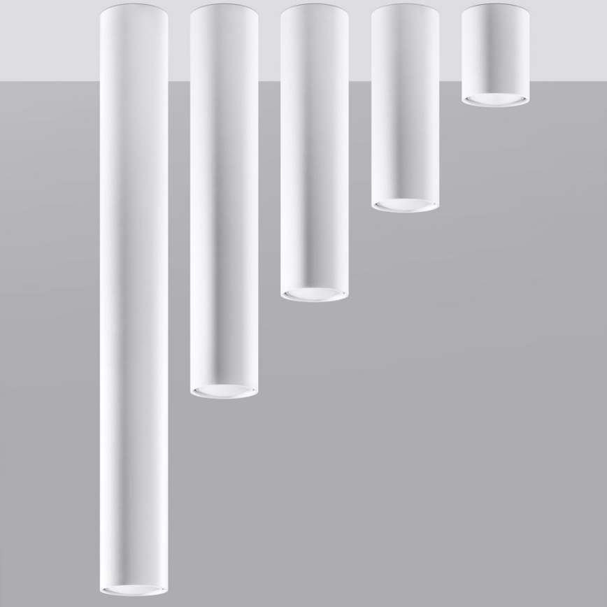 Spotlight LAGOS 1xGU10/10W/230V 10 cm vit