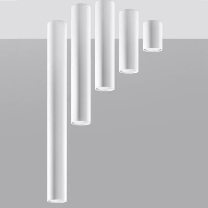 Spotlight LAGOS 1xGU10/10W/230V 20 cm vit