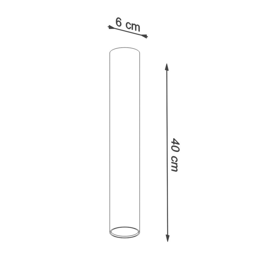 Spotlight LAGOS 1xGU10/10W/230V 40 cm vit