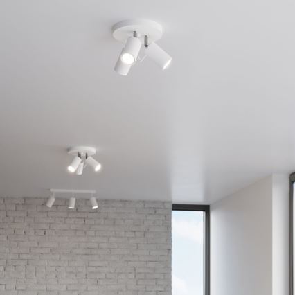 Spotlight RING 3xGU10/10W/230V vit