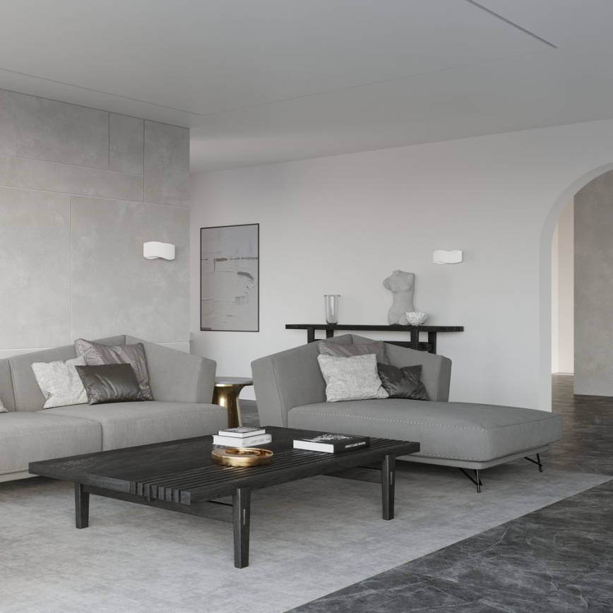 Vägglampa  TILA 2xG9/40W/230V 40 cm vit