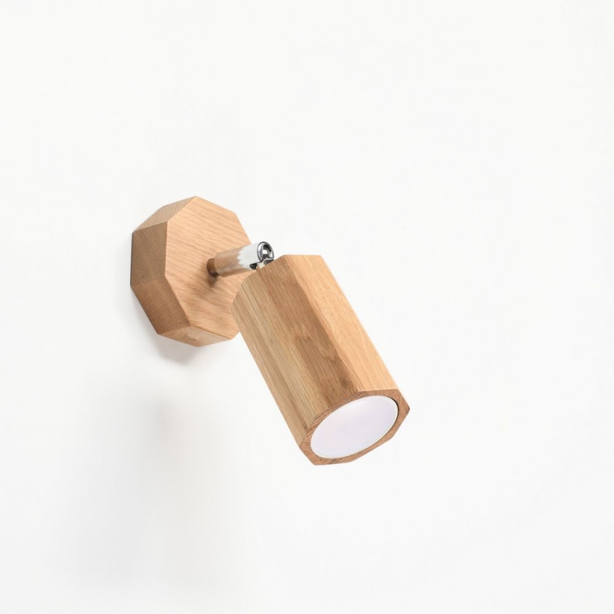 Vägg spotlight  ZEKE 1xGU10/40W/230V ek