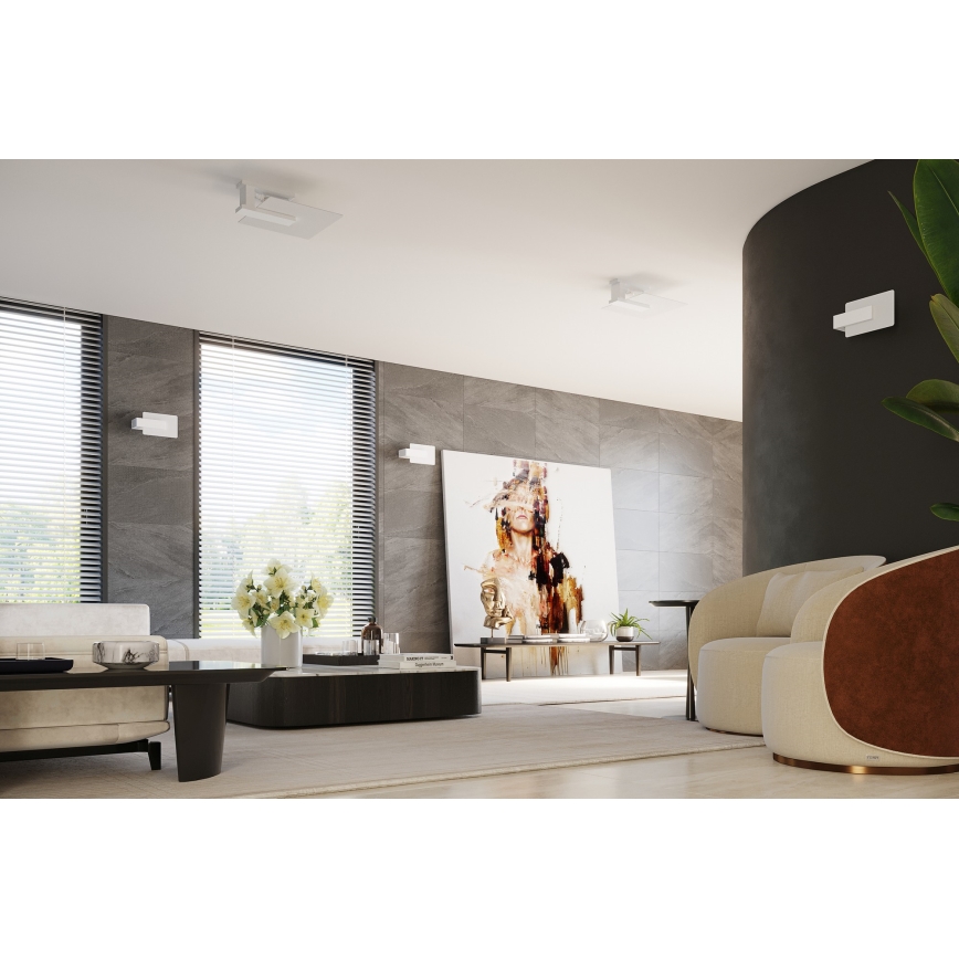 Taklampa LAPPO 2xE27/15W/230V vit