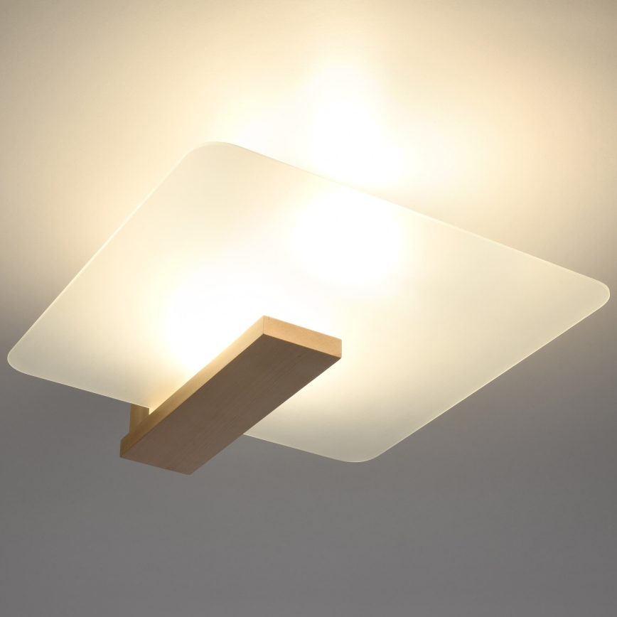 Taklampa LAPPO 2xE27/15W/230V beige
