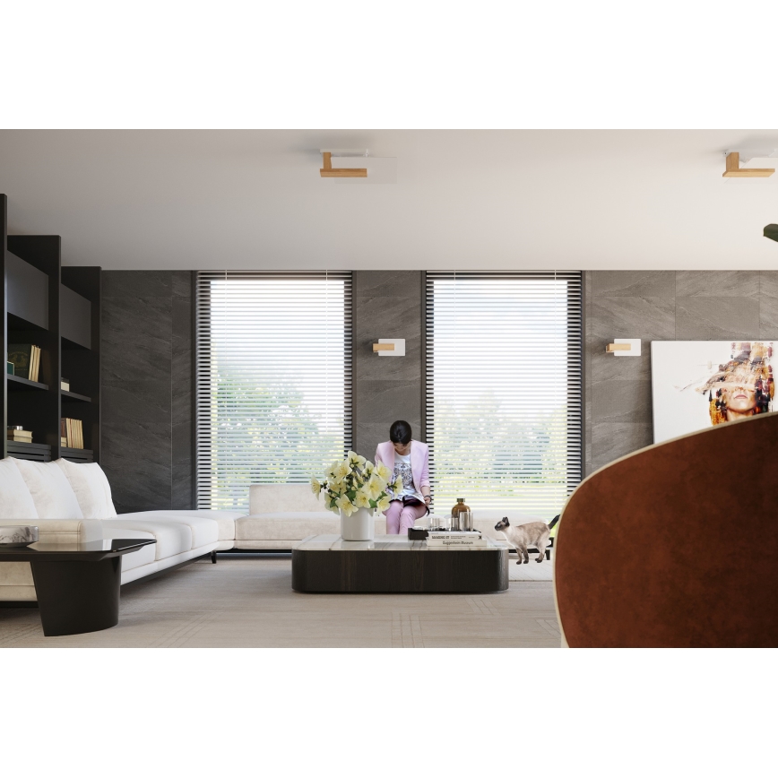 Taklampa LAPPO 2xE27/15W/230V beige