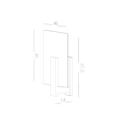 Taklampa LAPPO 2xE27/15W/230V beige