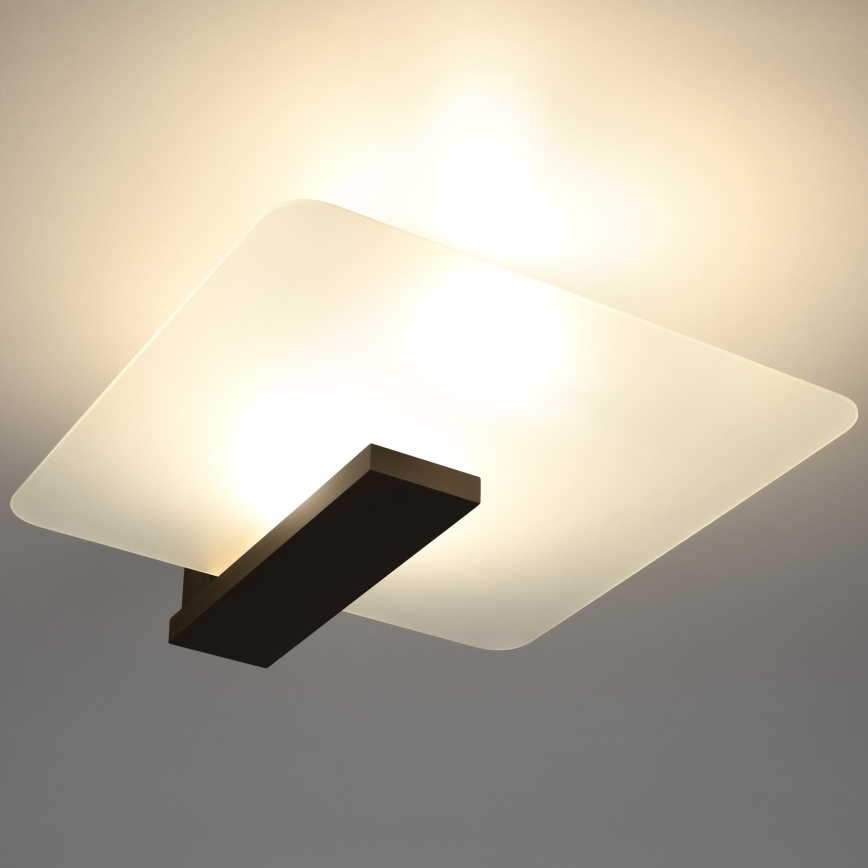 Taklampa LAPPO 2xE27/15W/230V wenge