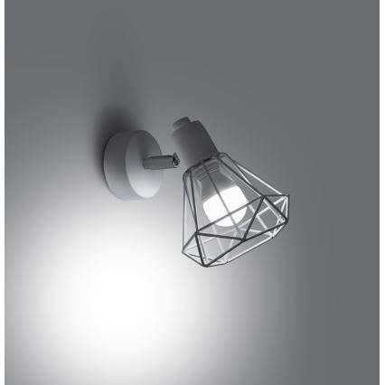 Väggmonterad spotlight ARTEMIS 1xE14/40W/230V vit