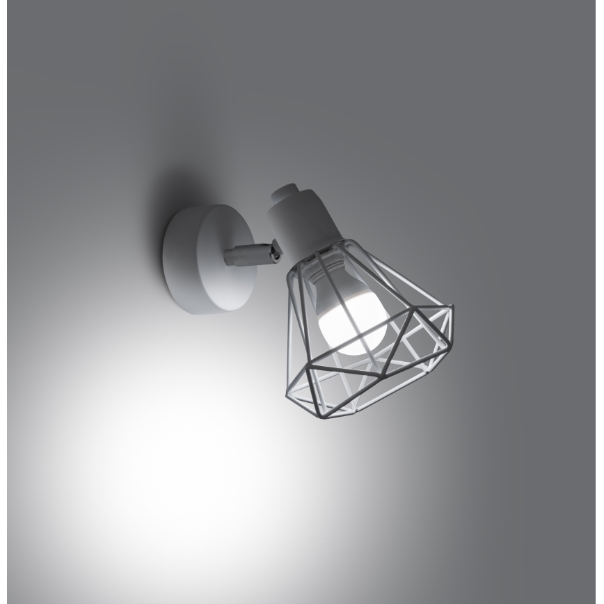 Väggmonterad spotlight ARTEMIS 1xE14/40W/230V vit