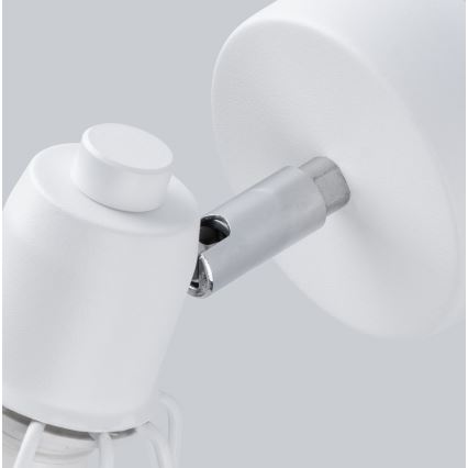 Väggmonterad spotlight ARTEMIS 1xE14/40W/230V vit