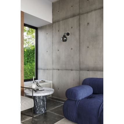 Vägglampa ALINO 1xE27/60W/230V svart