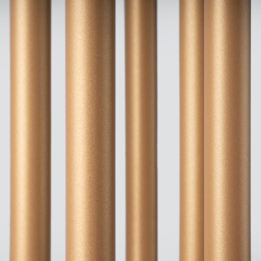 Ljuskrona med textilsladd PASTELO 5xG9/8W/230V guld