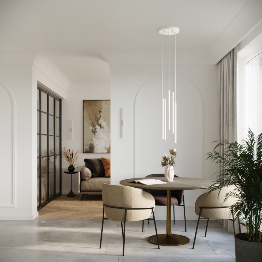 Vägglampa PASTELO 2xG9/8W/230V vit