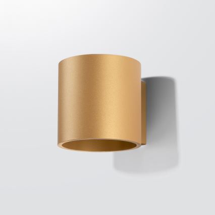 Väggspotlight ORBIS 1xG9/8W/230V guld