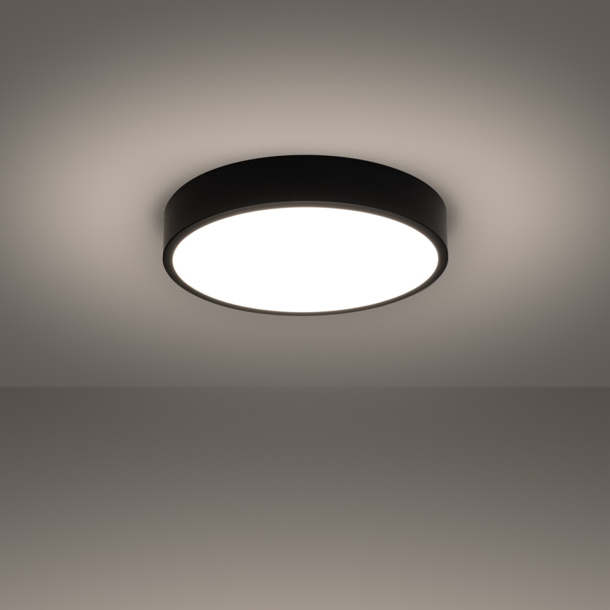 LED-taklampa ONYX LED/32W/230V Ø 40 cm svart
