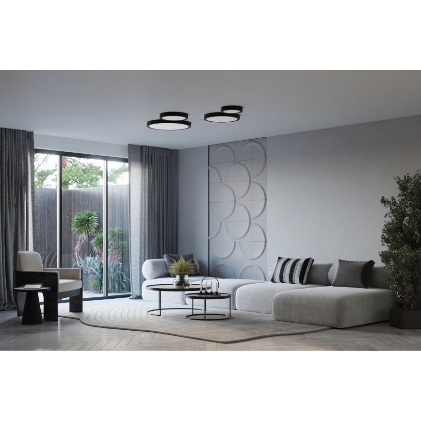 LED taklampa ONYX LED/48W/230V Ø 60 cm vit