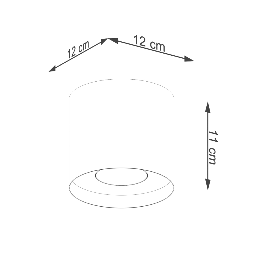 Spotlight MIKA 1xGU10/10W/230V guld