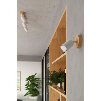 Spotlight VERDO 3xGU10/10W/230V vit/bok