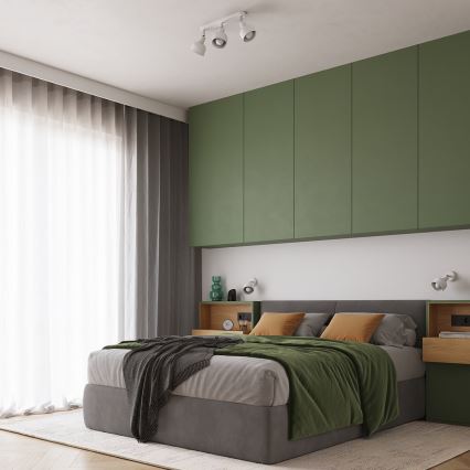 Spotlight ELBA 3xE27/15W/230V vit