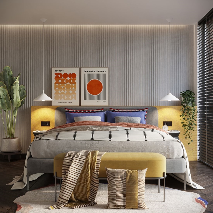 Ljuskrona med textilsladd ZUMA 1xE27/15W/230V diameter 30 cm vit