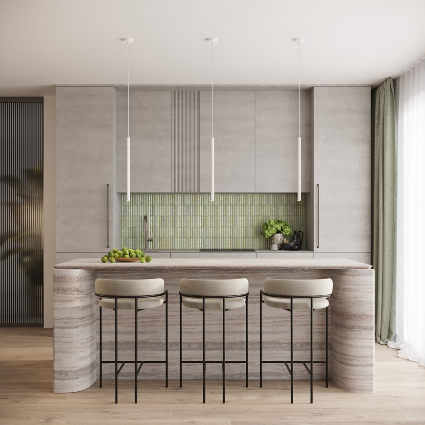 Ljuskrona med textilsladd ARCHE 1xG9/8W/230V vit