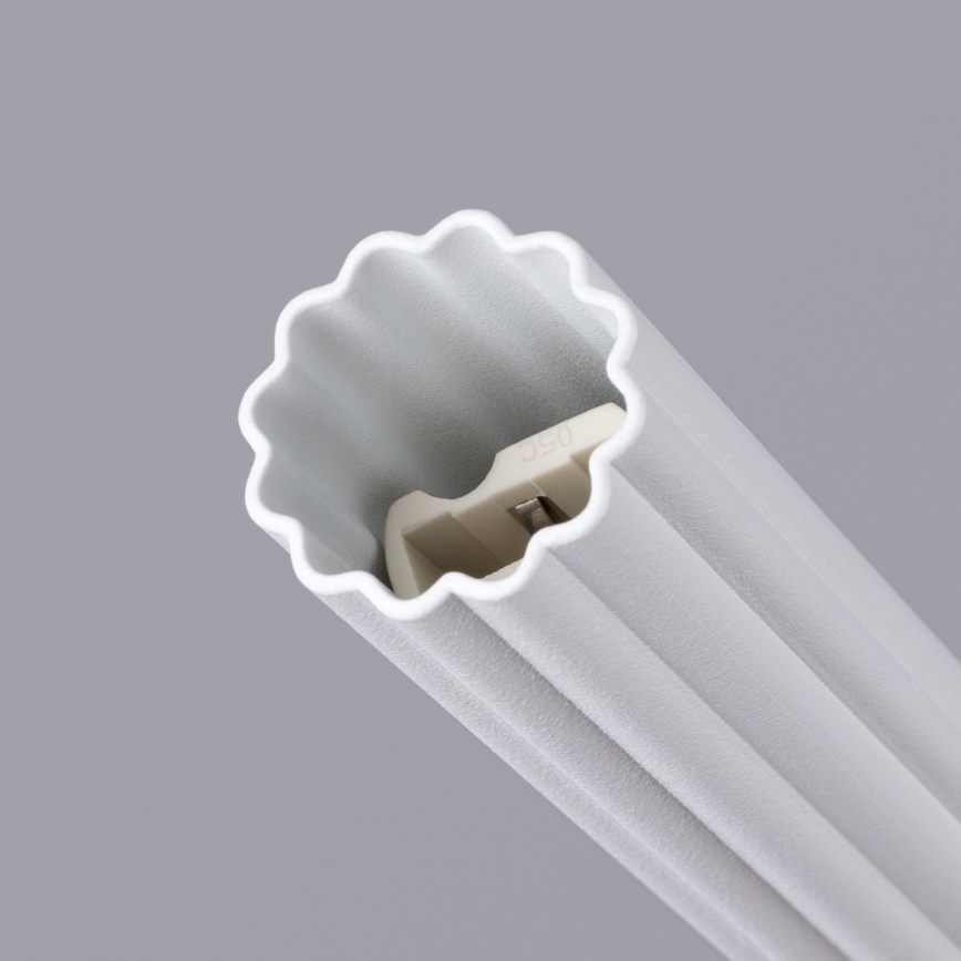 Ljuskrona med textilsladd ARCHE 1xG9/8W/230V vit