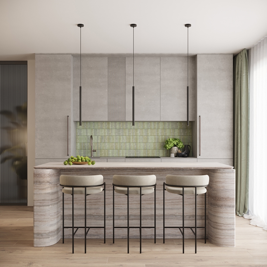 Ljuskrona med textilsladd ARCHE 1xG9/8W/230V svart