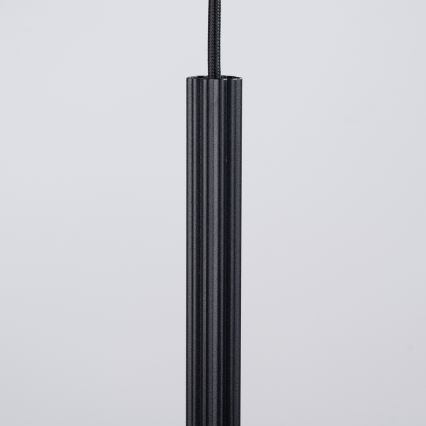 Ljuskrona med textilsladd ARCHE 1xG9/8W/230V svart