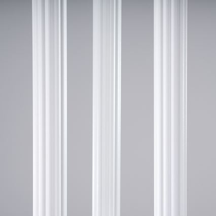 Ljuskrona med textilsladd ARCHE 3xG9/8W/230V vit