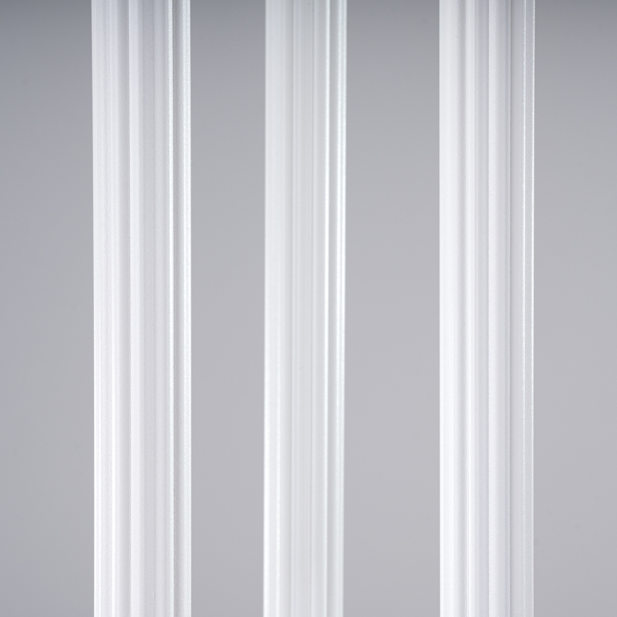 Ljuskrona med textilsladd ARCHE 3xG9/8W/230V vit