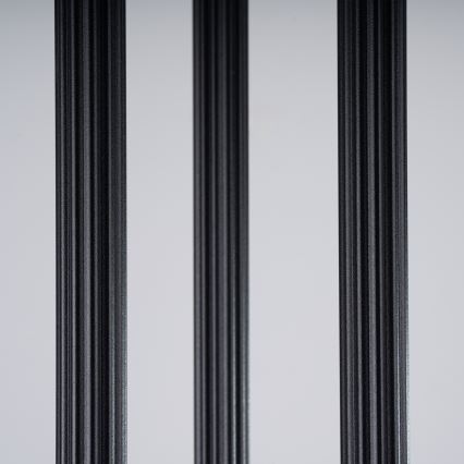 Ljuskrona med textilsladd ARCHE 3xG9/8W/230V svart