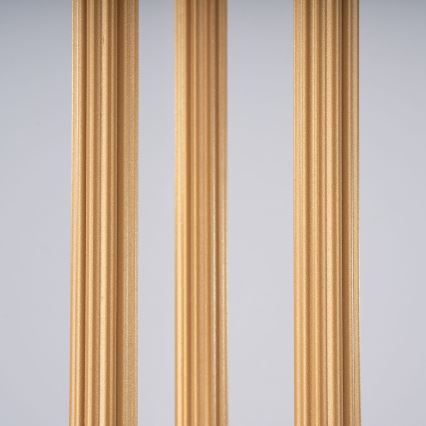 Ljuskrona med textilsladd ARCHE 3xG9/8W/230V guld