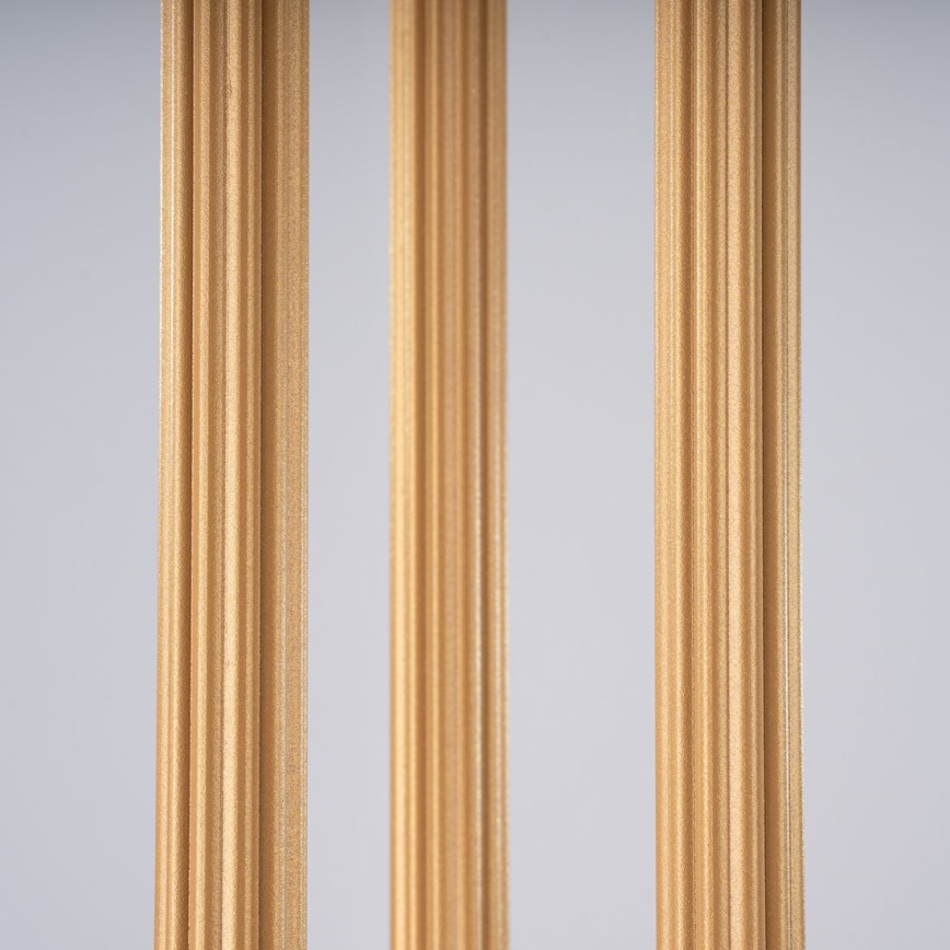 Ljuskrona med textilsladd ARCHE 3xG9/8W/230V guld