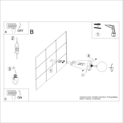 Vägglampa YOLI 1xG9/8W/230V svart