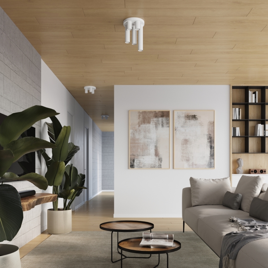 Spotlight LAGOS 3xGU10/10W/230V vit