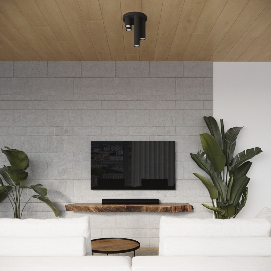 Spotlight LAGOS 5xGU10/10W/230V svart