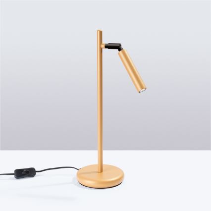 Bordslampa PASTELO 1xG9/8W/230V guld