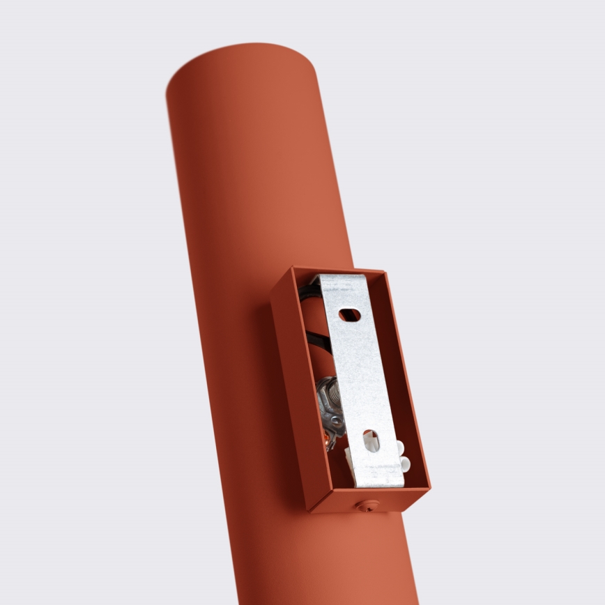 Vägglampa LAGOS 2xGU10/10W/230V röd