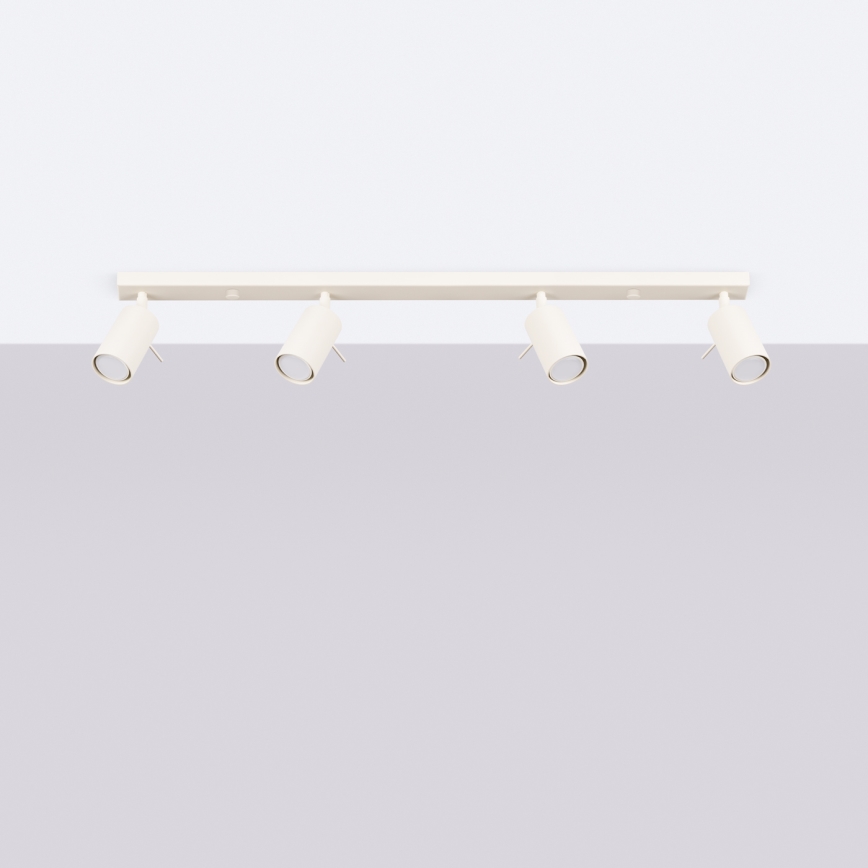 Spotlight RING 4xGU10/10W/230V grädde