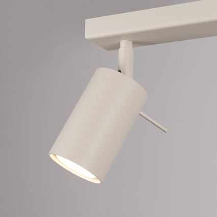 Spotlight RING 4xGU10/10W/230V grädde