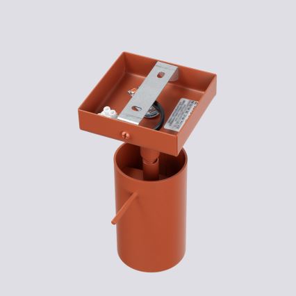 Väggspotlight RING 1xGU10/10W/230V röd