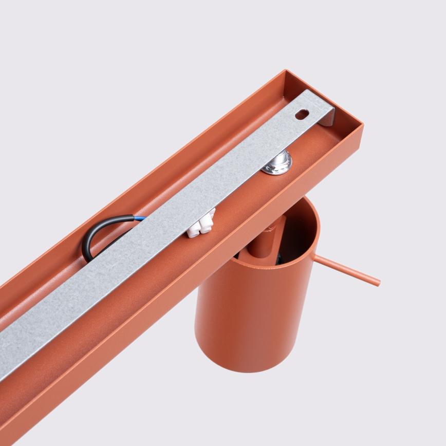 Spotlight RING 4xGU10/10W/230V röd