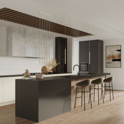 Ljuskrona med textilsladd PASTELO 1xG9/8W/230V grädde