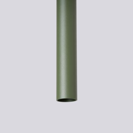 Ljuskrona med textilsladd PASTELO 1xG9/8W/230V grön